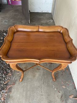 Solid Wood Antique Vintage Side Table