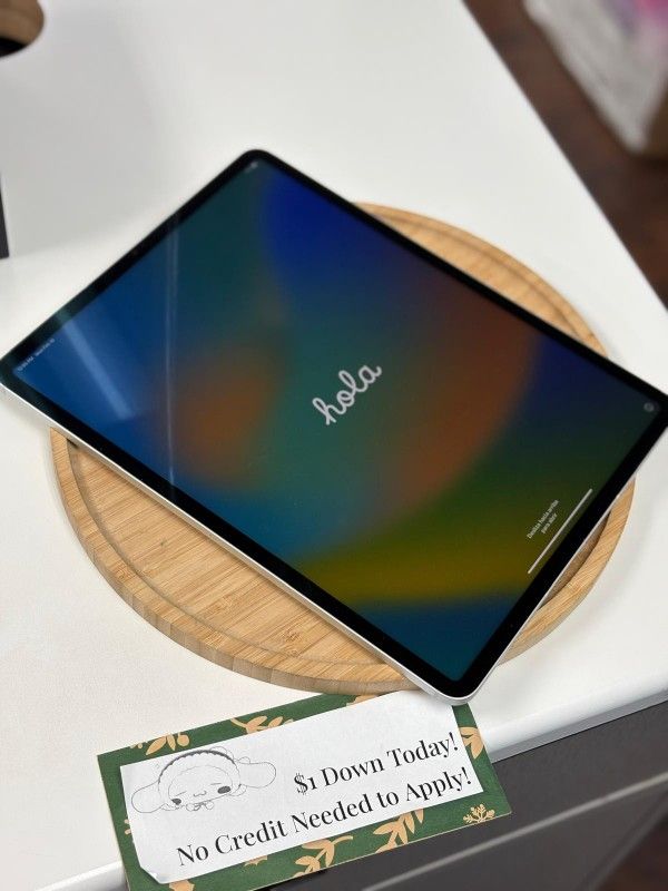 Apple IPad Pro 11" 3rd Generation Tablet - Pay $1 To Take It Home Today and pay the rest later.