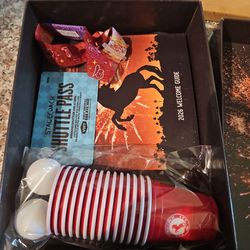 Stage coach pass with shuttle pass. Tax free ticket