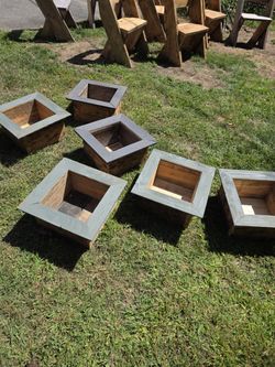 planter boxes hand made
