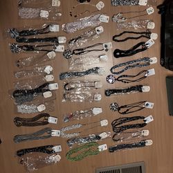 50 Necklaces With Earrings Sets  