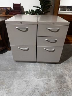 OFFICE/HOME SMALL FILE CABINET METAL FILE