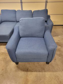Blue Couch Set