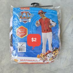 Paw Patrol Marshall Adult Halloween Costume 