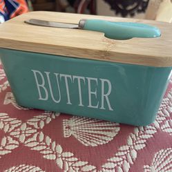 Butter Dishes. Two