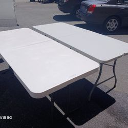 Lifetime 6' folding Tables