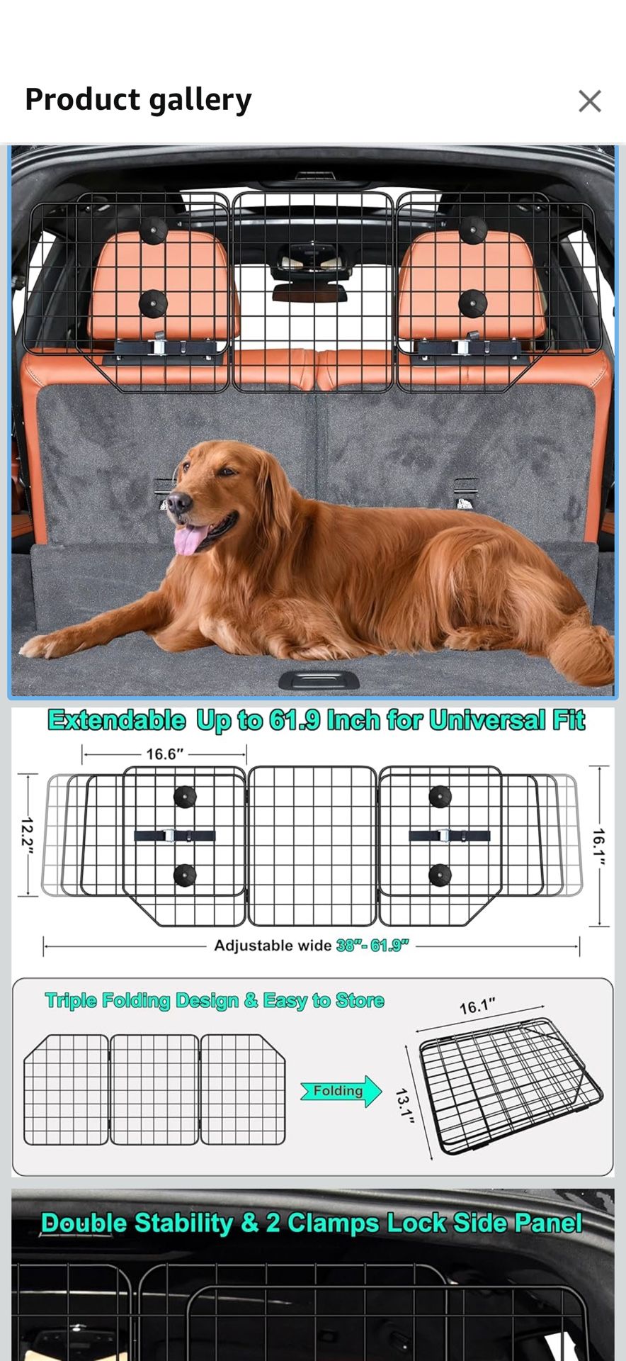 Dog Car Barrier