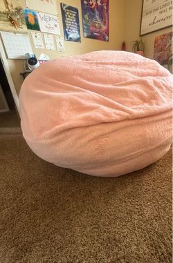 Bean Bag Chair Bed – Pink