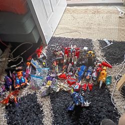 Old Powerrangers And Little For Ramdon Toys