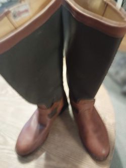 Chippewa Descaro  Viper Snake Boots 17 inch tall full grain leather
