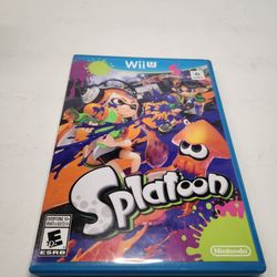 Splatoon, Nintendo Wii U, COMPLETE TESTED, Video Game