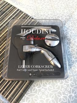 Houdini deluxe wine opener