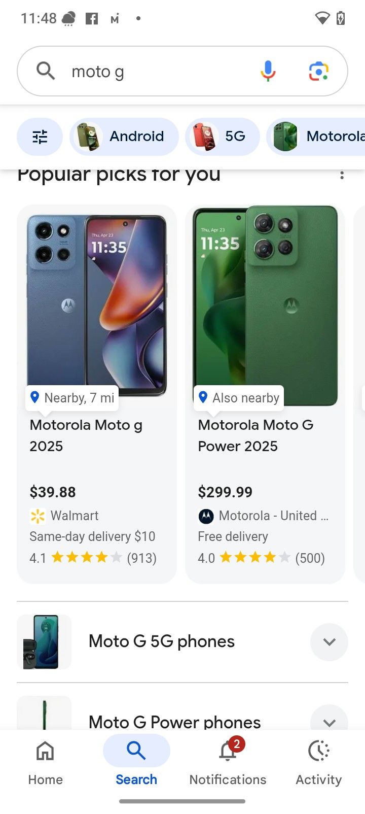Moto G 2025