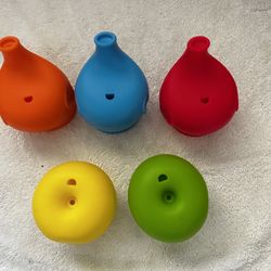 Multi-size Silicone Bottle Covers For Travel-leak Proof 