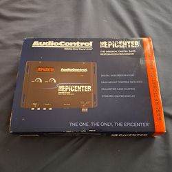 Audiocontrol epicenter new in package box. Knob and cable  150.00 firm.  Pick Up In Merced