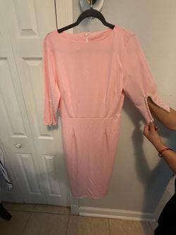 Blush pink dress