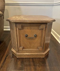 Vintage Wooden Side Table