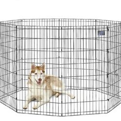 Large/ XL Dog Play Pen/ Dog Gate With Door