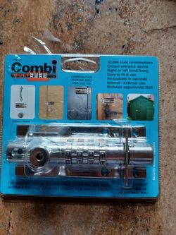 Combi Bolt Combination Locking Bolt