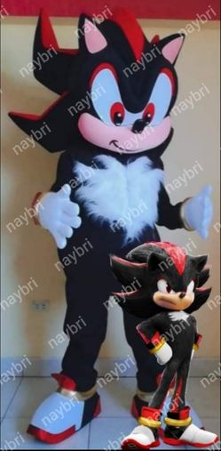 Black Hedgehog Mascot Costume Birthday Halloween