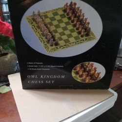 Owl Kingdom Chess Set