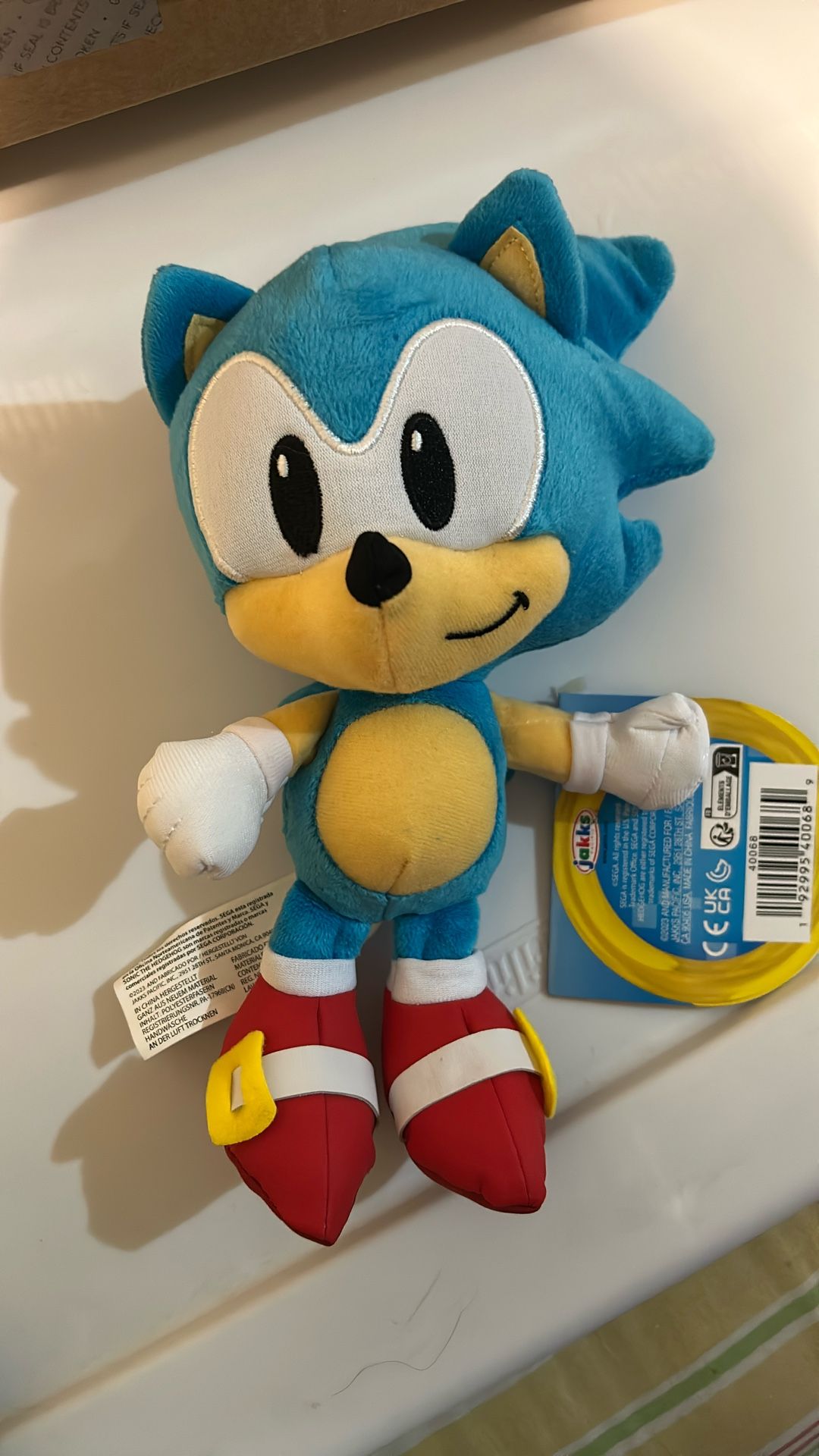 Sonic The Hedgehog Plushie