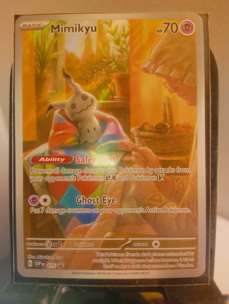 Mimikyu Pokemon Card