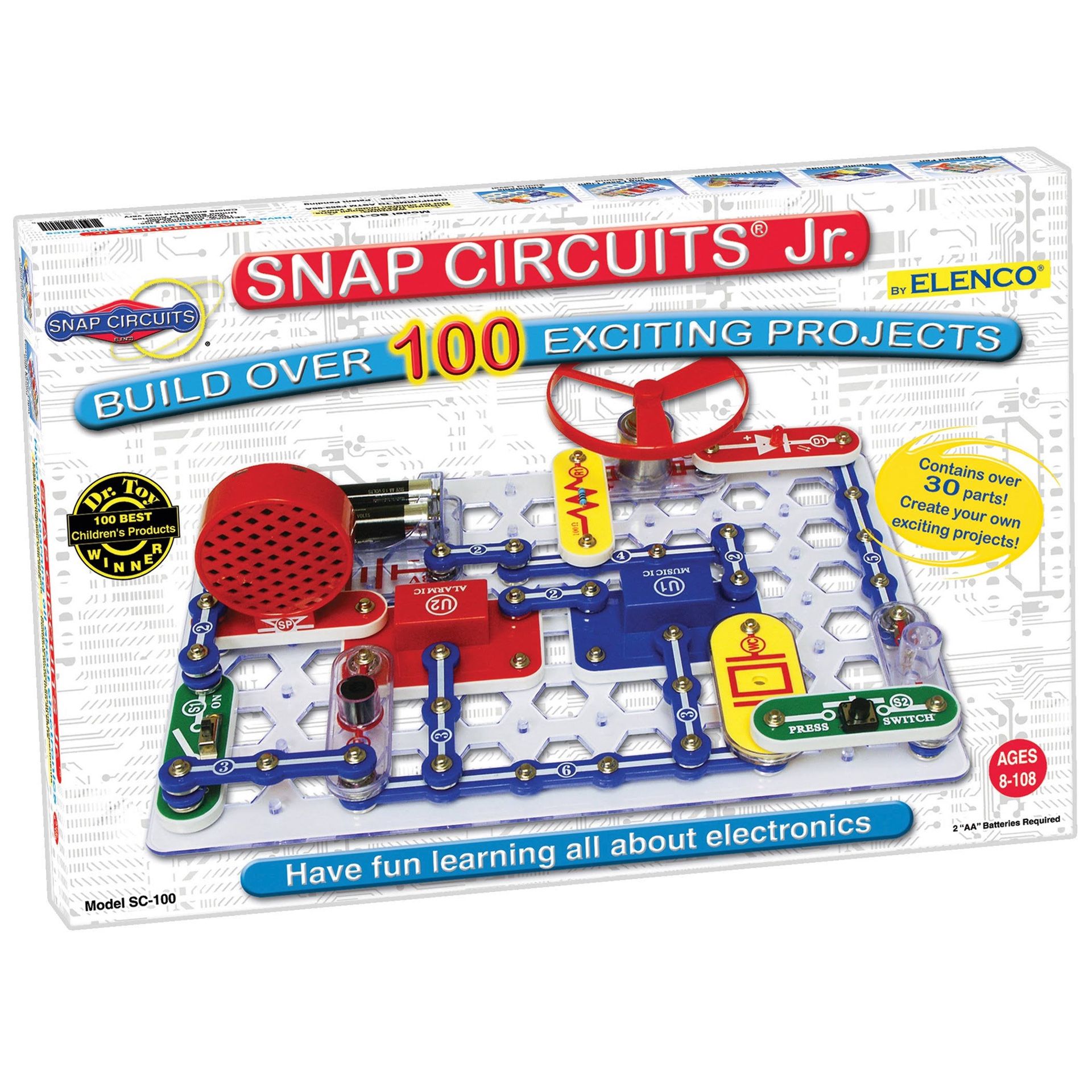 Kids toy and learning: Snap circuits Jr build over 100 exciting projects $12