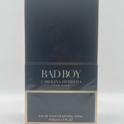 Bad Boy Cologne by Carolina Herrera EDT 1.7 Oz Spray for Men