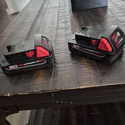 Milwaukee batterys
