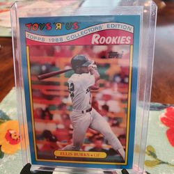 Boston Red Sox Ellis Burks Mike Greenwell John Marzano Rookie Baseball Cards 
