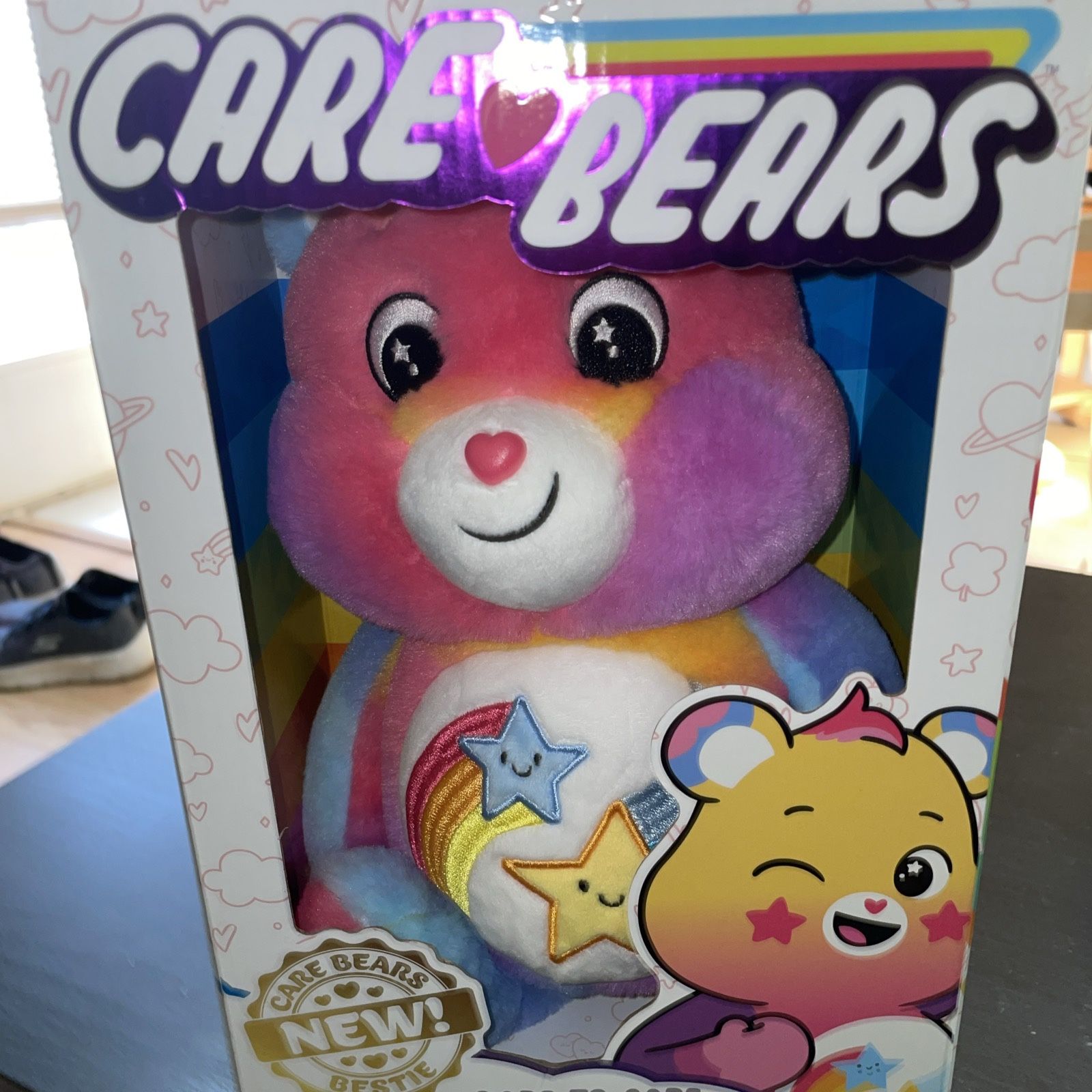 NEW Care Bears Besties DARE TO CARE BEAR 14in Stuffed Animal Plush Toy