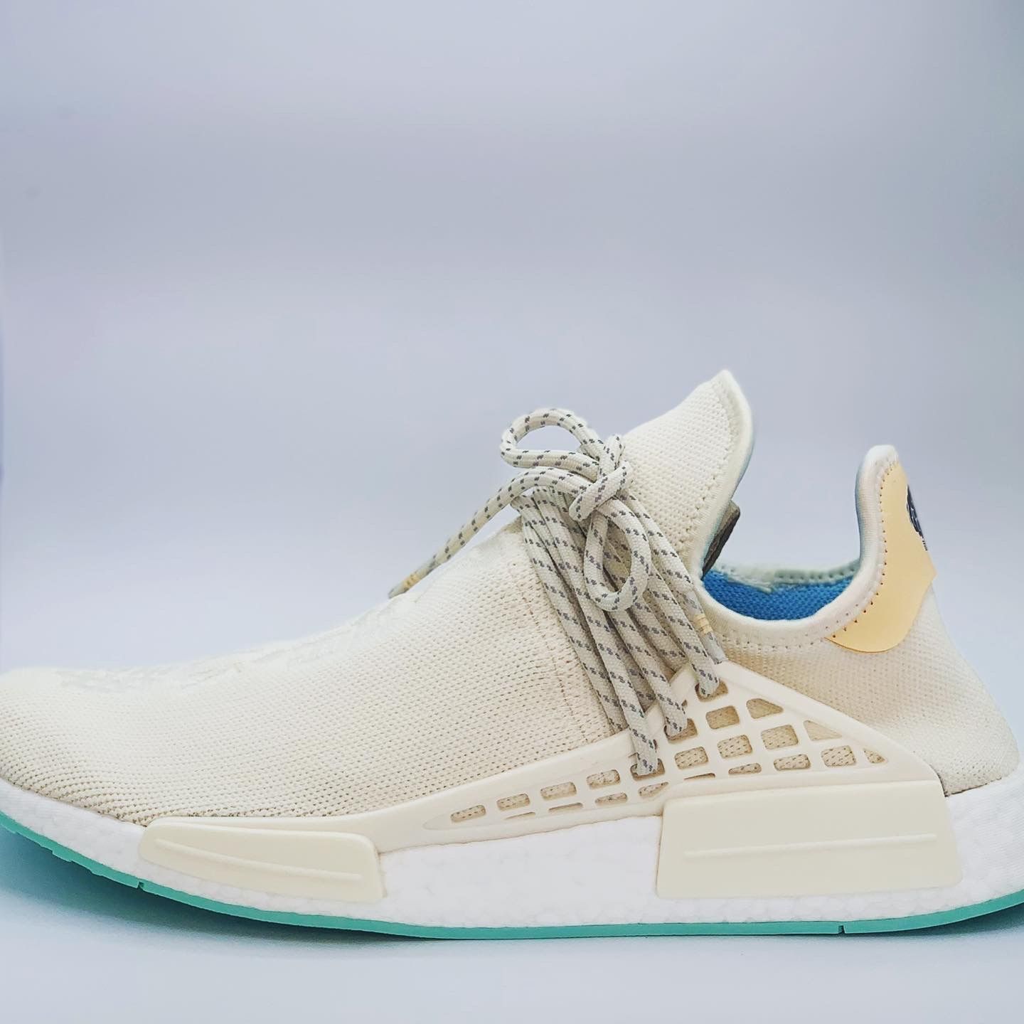 Adidas NMD HU Pharrell NERD chalk White Men's 11
