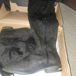Womans Knee High Boots Made For Wide Calfs Size 10 2 Pairs