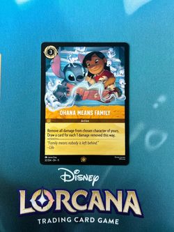 Disney Lorcana TCG (Obama Means Family, Legendary) Make an Offer!