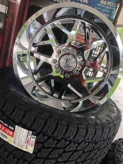 Tires wheels package