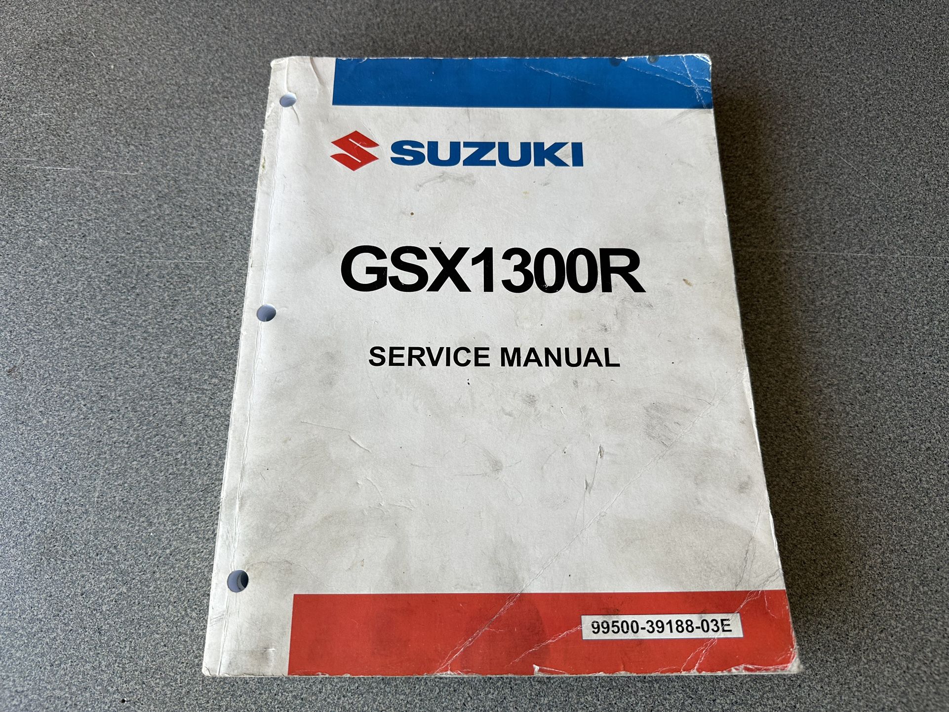 Suzuki Hayabusa GSX1300R Service Manual 2000-2007 models