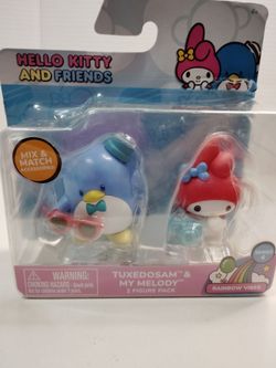 Hello Kitty and Friends Tuxedosam & My Melody 2 Figure Pack
