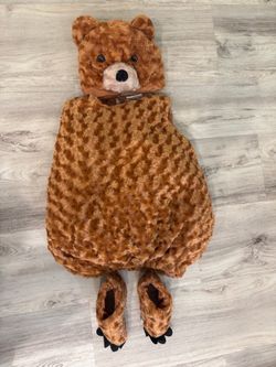 Underwraps Teddy Bear Costume – Kids Size 4–6 – Complete Set