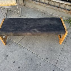 Mid Century Oak Bench