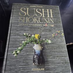 Sushi Shokunin: Japan's Culinary Masters" book by Andrea Fazzari.