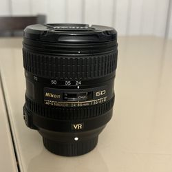 Nikon AF-S NIKKOR 24-85mm f 3.5-4.5G ED VR Zoom Lens Excellent Shape. From my personal collection this lens is very very gently and spearing used. Onl