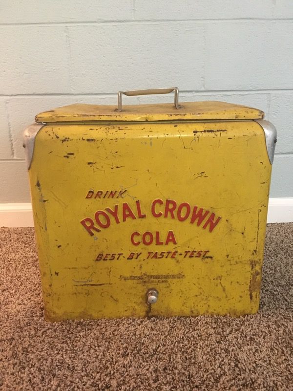 Vintage Royal Crown Cola Cooler