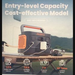 Jackery Solar Generator Like New Priced To Sell