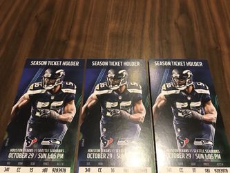 Seahawks Vs. Texans
