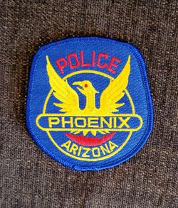 New Phoenix Arizona Police Department Shoulder Patch – Collectible PD Insignia