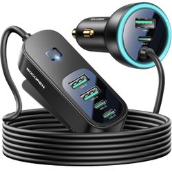 Car Charger Multiple Devices 6 Port 
