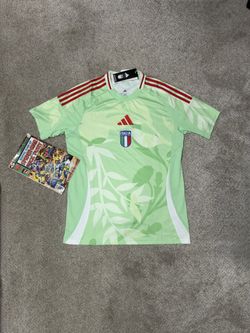 Adidas Italy jersey away 2024 green football
