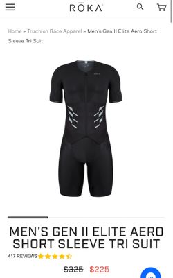 Roka Triathlon Racing Suit.