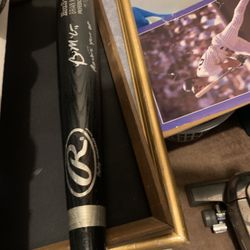 Authentic Brian McCann Bat 